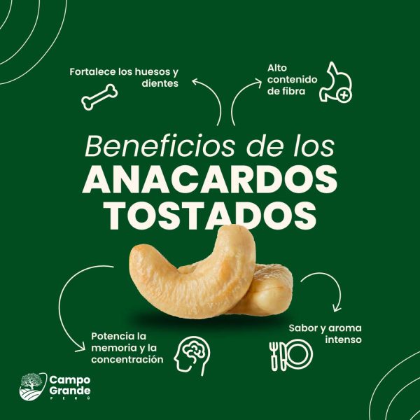 Nuez de caju tostado | cashew - Imagen 2