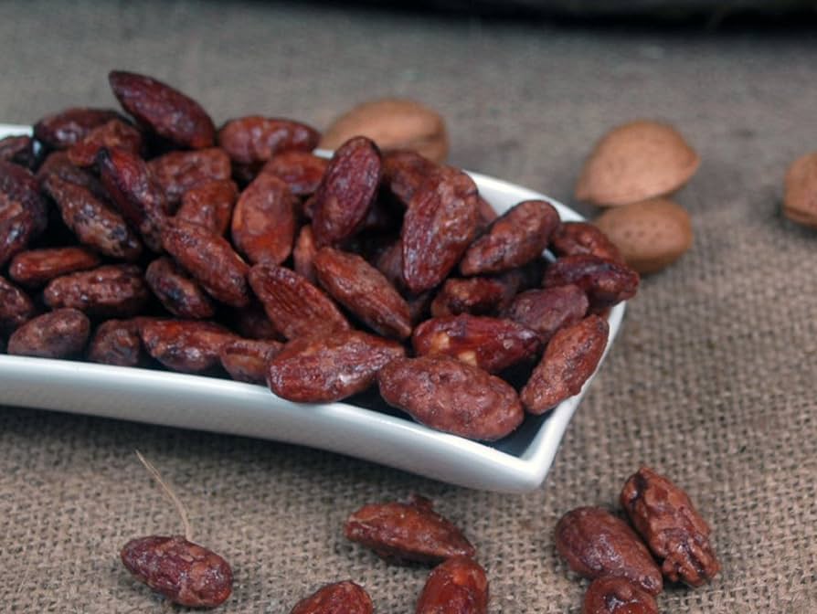 almendras tostadas con miel ejemplo