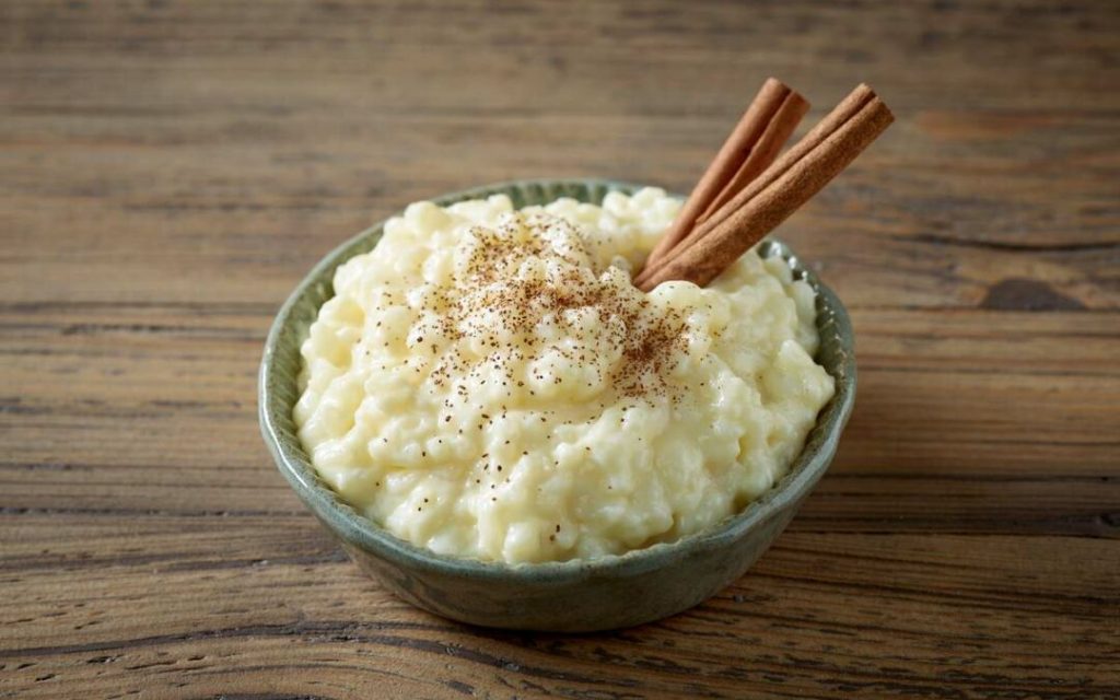 arroz con leche de almendras campo grande