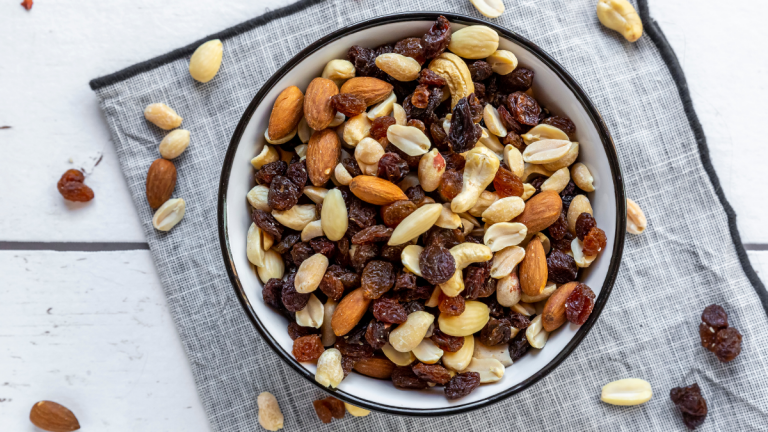 arroz con pasas y nueces