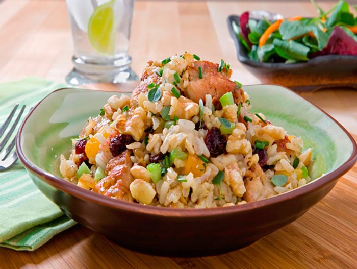 arroz con pecanas y pasas campo grande peru 1