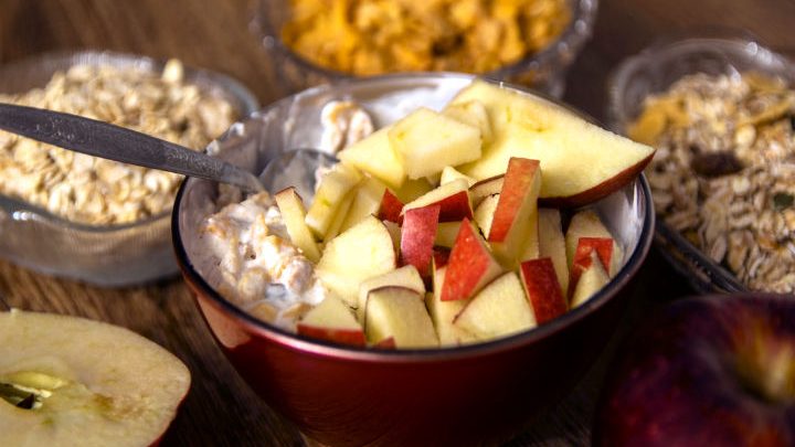 avena con manzana receta edited
