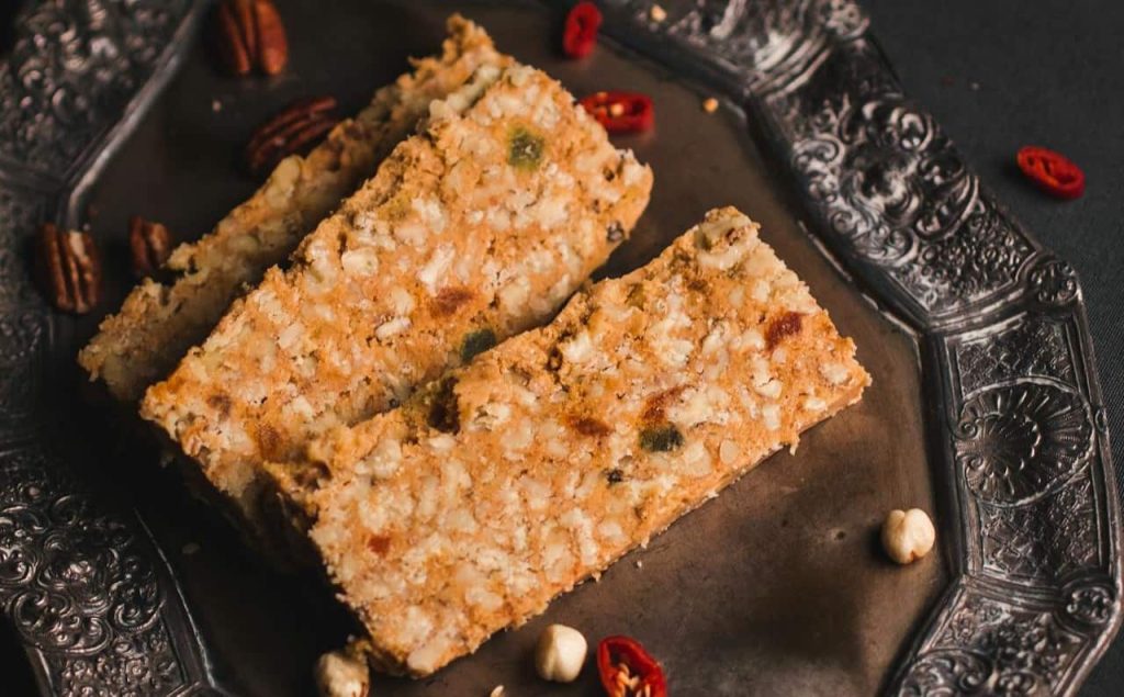 barritas de cacao con avena y cacahuetes campo grande