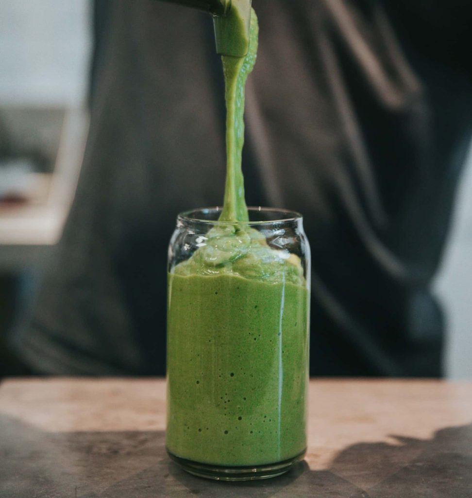 batido verde con avena campo grande