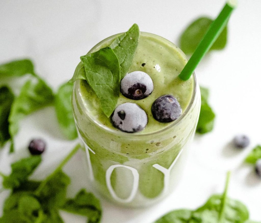 batido verde con avena campo grande peru