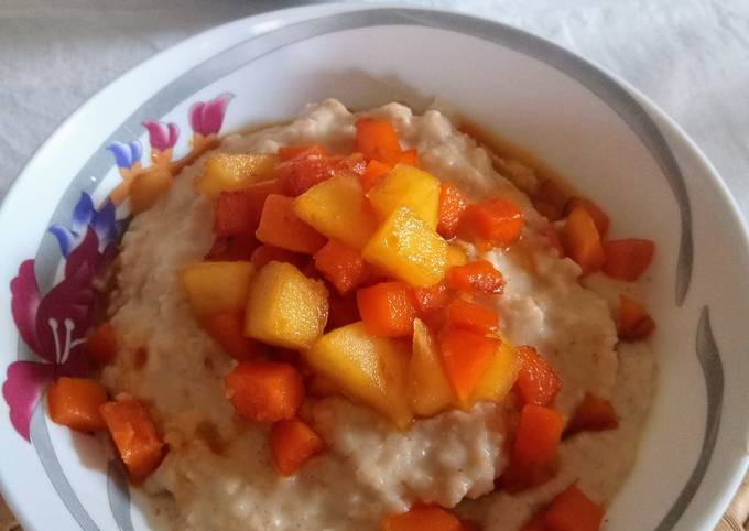 crema de avena con calabaza y manzana campo grande peru lima y provincias