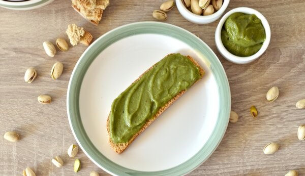 crema de pistacho ejemplo