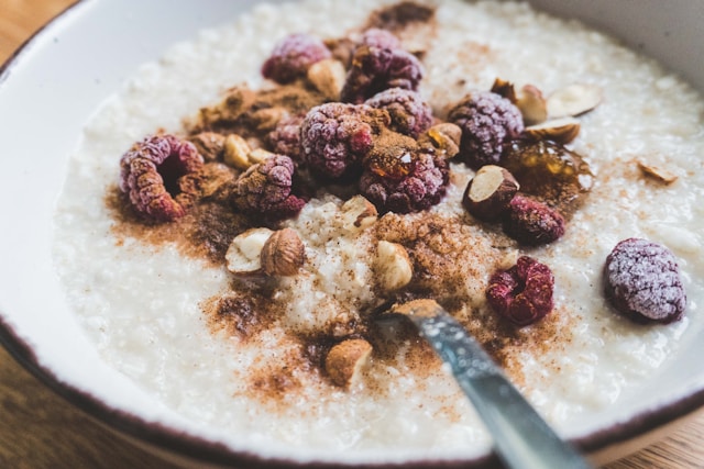 desayunos con avena y frutos secos