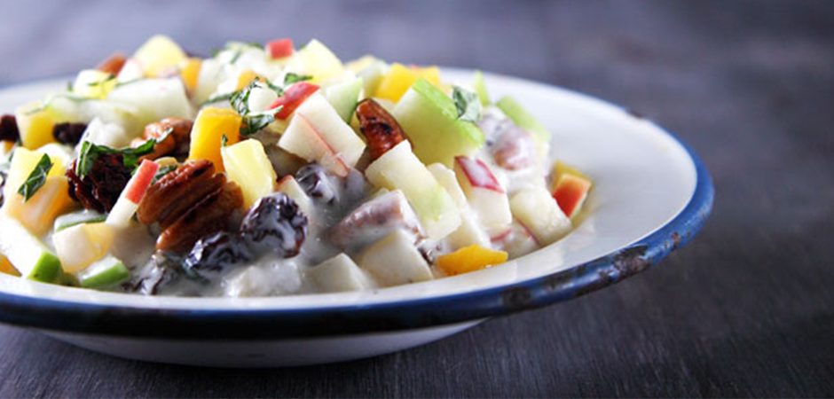 ensalada de manzana verde y pasas 1