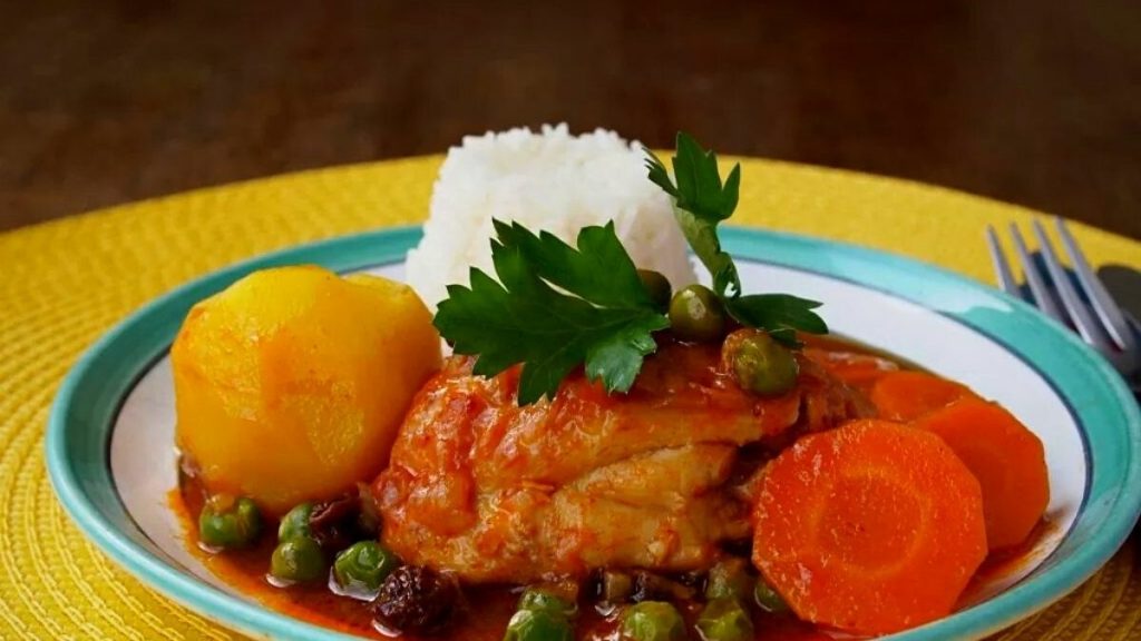 estofado de pollo con aceitunas y pasas 1