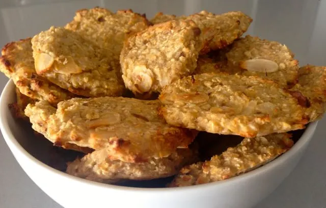 galletas de almendra y avena