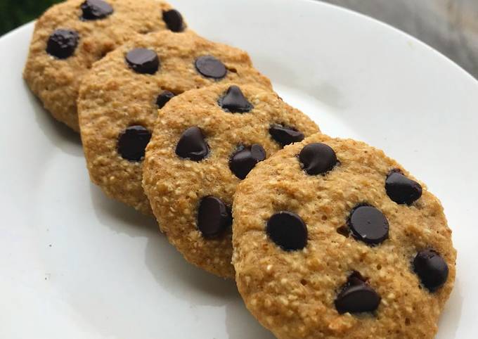 galletas de avena con chispas de chocolate 2