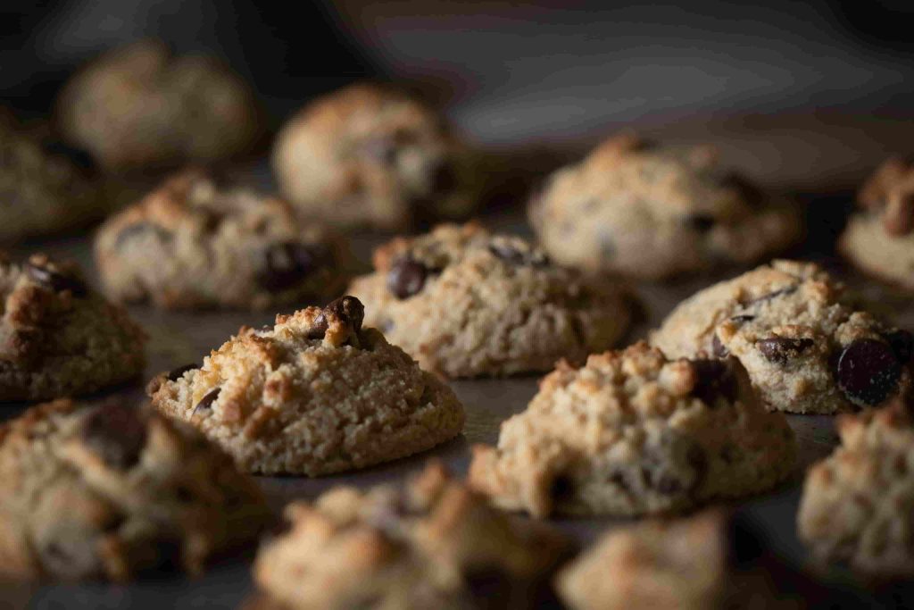 galletas de avena y chocolate