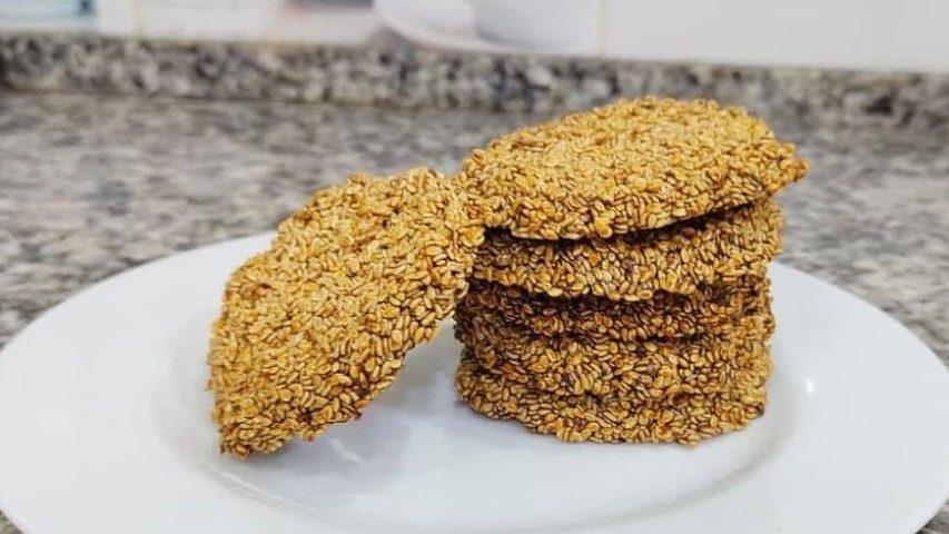 galletas de avena y semillas de ajonjoli receta edited