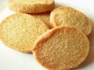 galletas de mantequilla danesas ejemplo