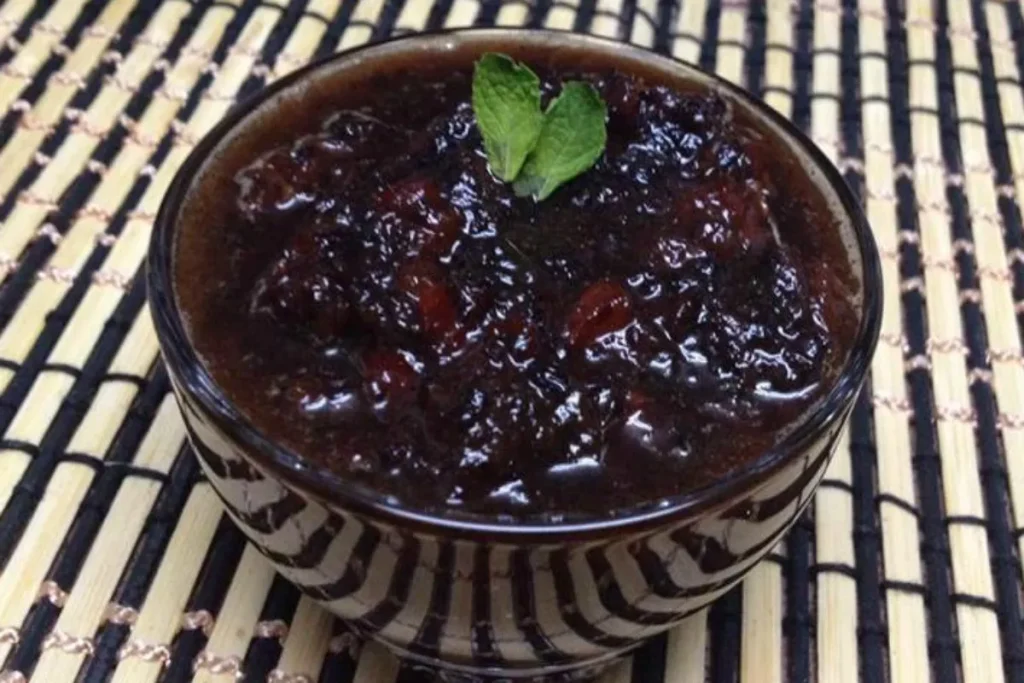 jaroset de pasas de uva