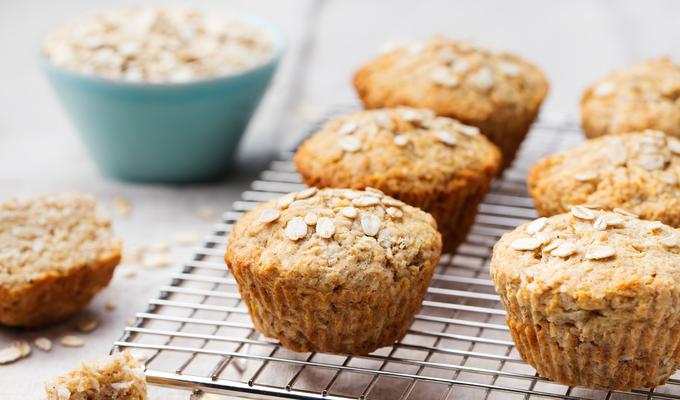 muffins de manzana y avena 1