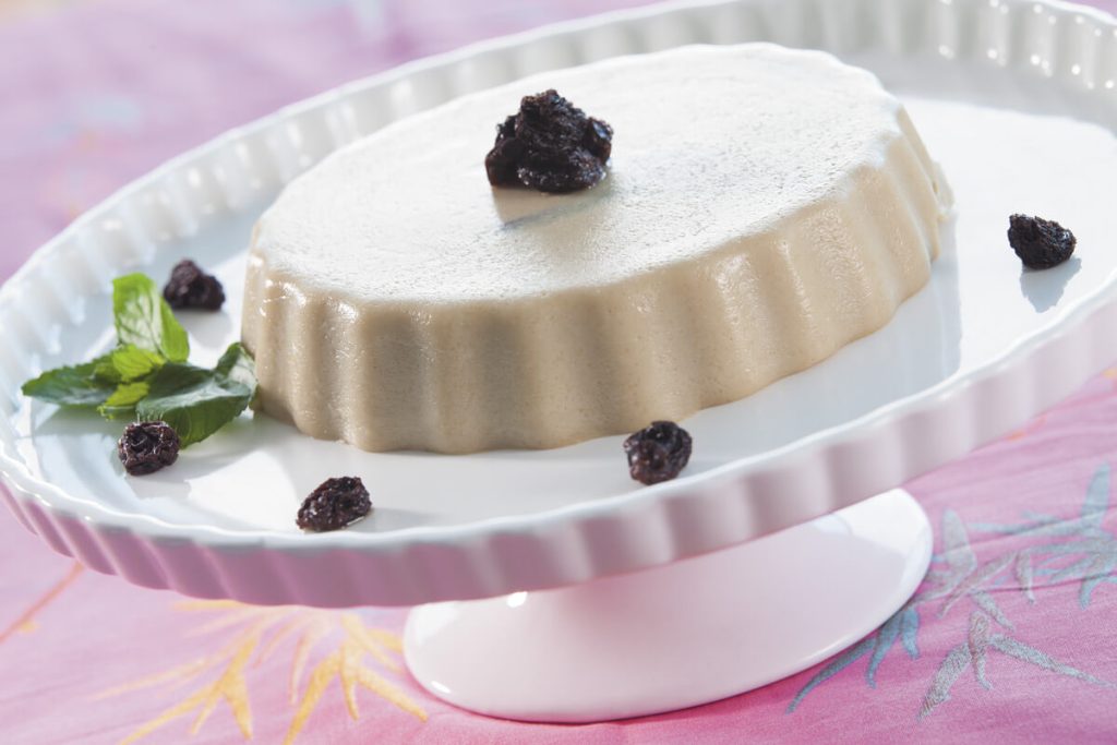 natilla de ron con pasas ejemplo