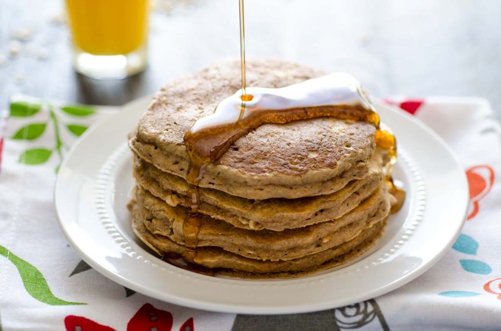 panqueques de avena ejemplo