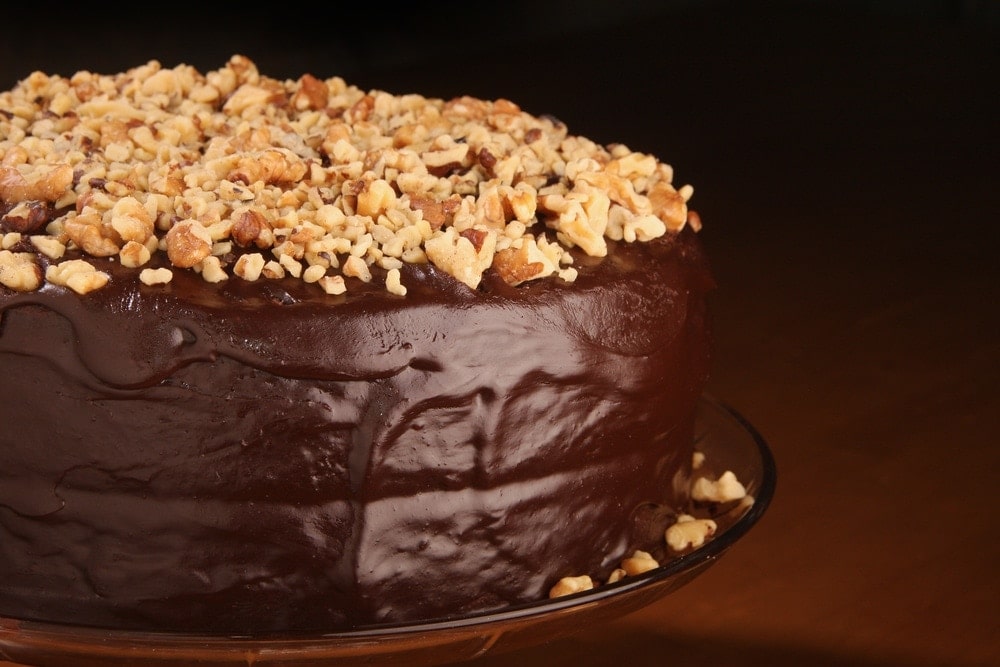 pastel de chocolate con nuez 2