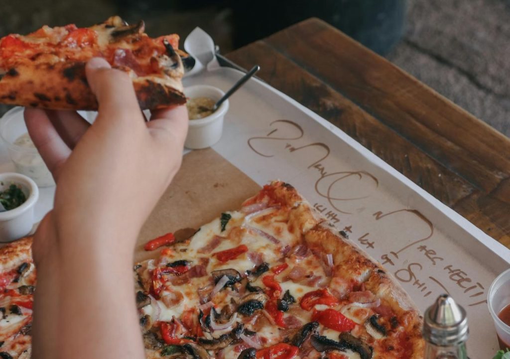 pizza con aceituna campo grande peru