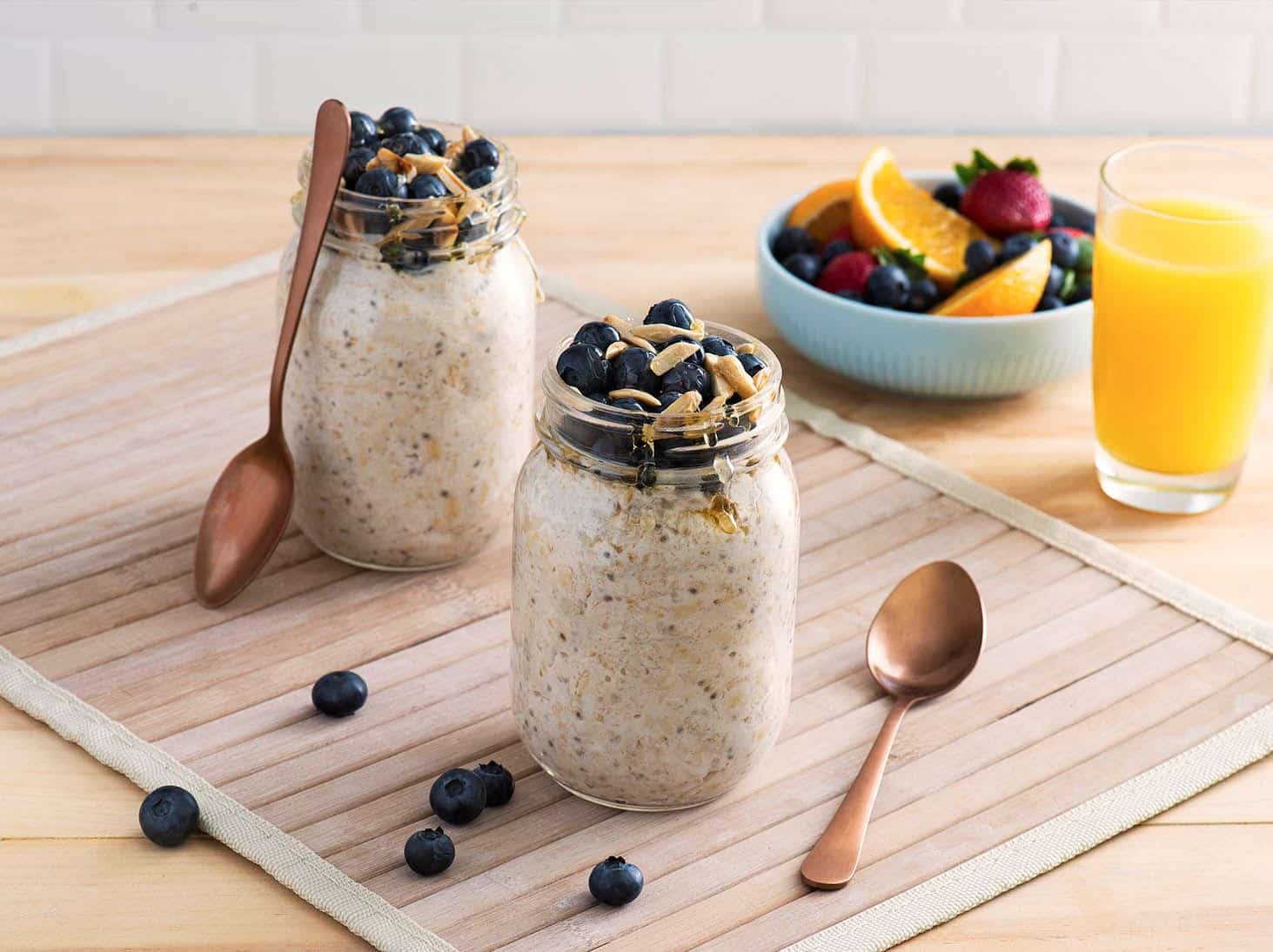 porridge de avena con chia y arandanos campo grande peru lima y provincias