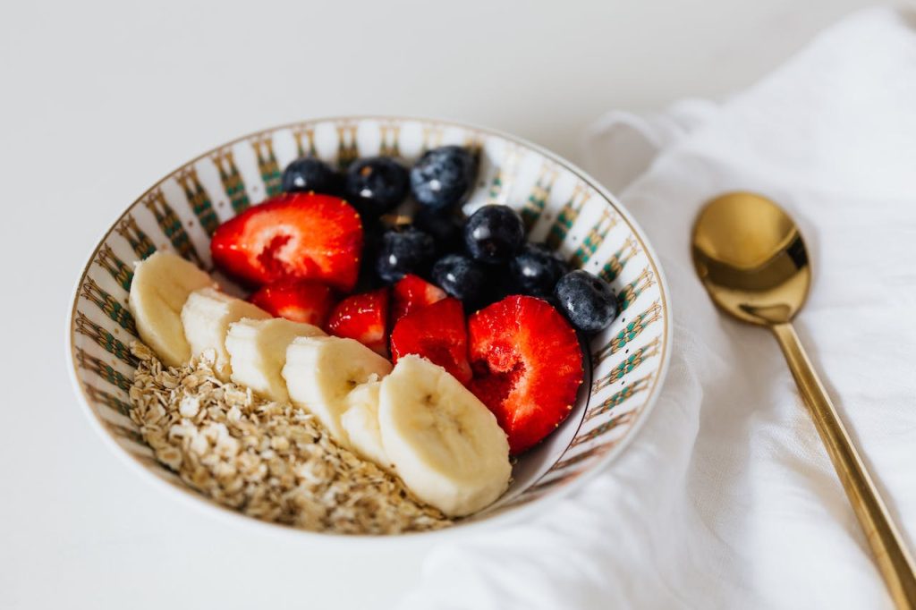 postres con avena y platano