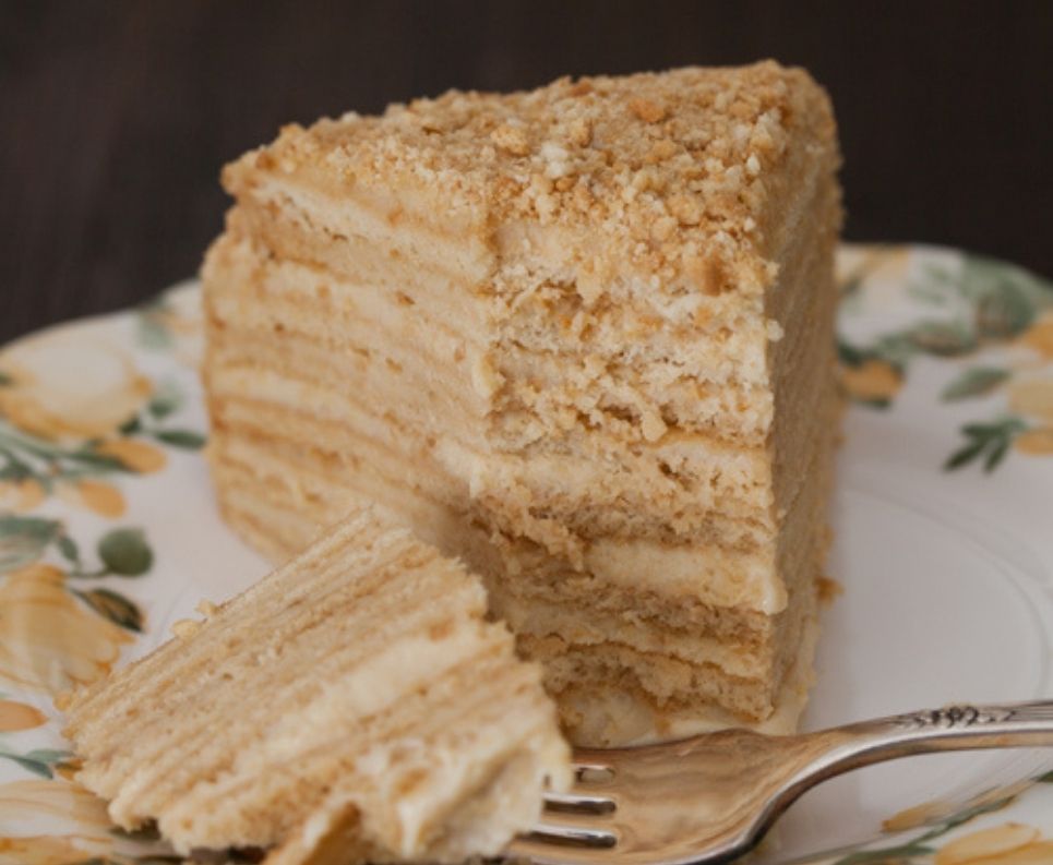 tarta medovik de almendra campo grande