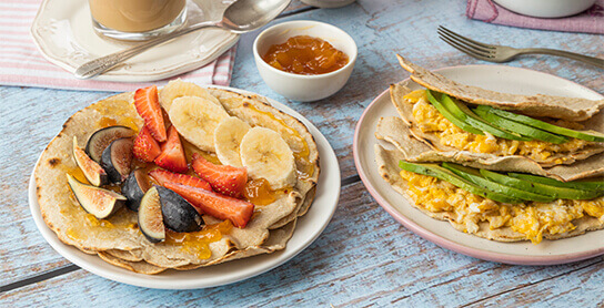 tortillas de avena ejemplo