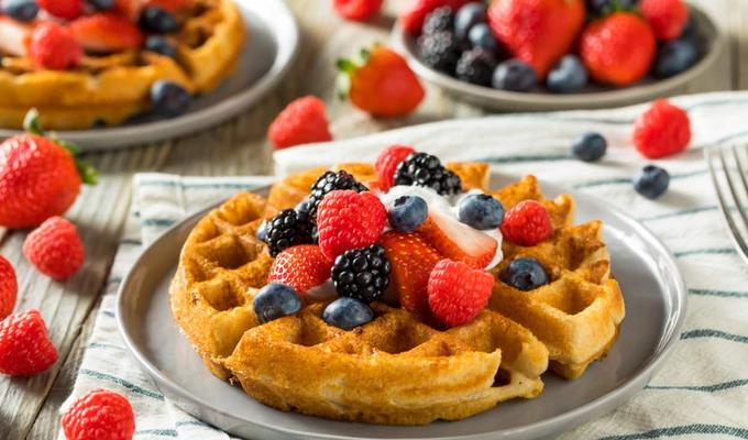 waffles de avena receta 2