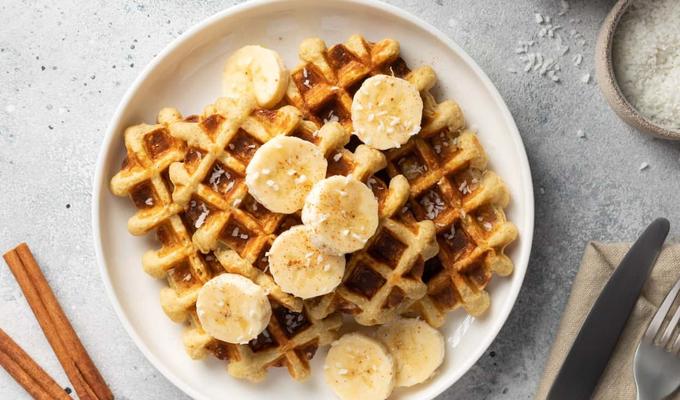 waffles de avena receta