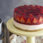 cheesecake con gelatina de fresa campo grande peru lima y provincias