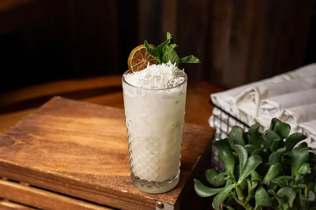 coctel de coco
