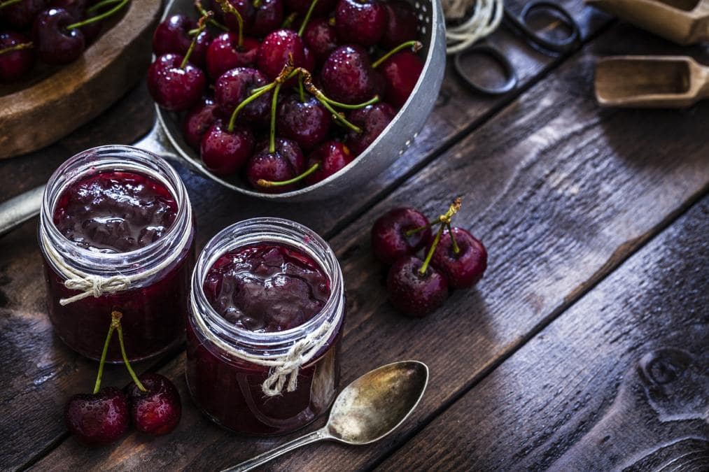 como conservar cerezas en almibar