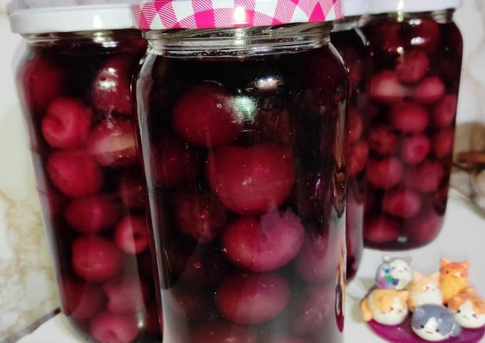 como conservar cerezas en almibarjpg