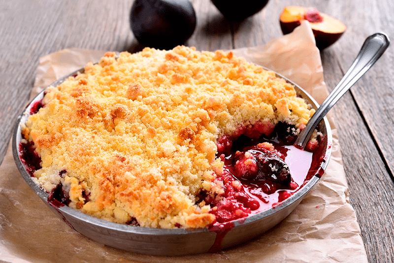 crumble de cereza campo grande peru lima y provincias