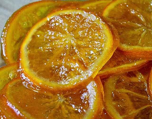 gajos de naranja acaramelada 3