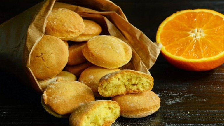 galletas de naranja