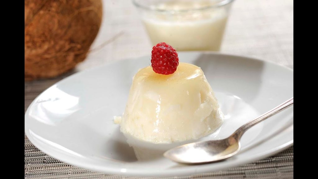 gelatina de agua de coco 1