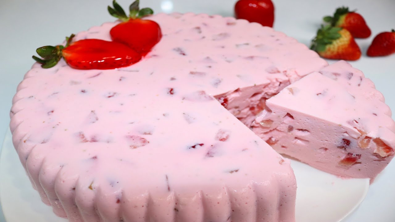gelatina de fresa con crema de leche campo grande peru lima y provincias