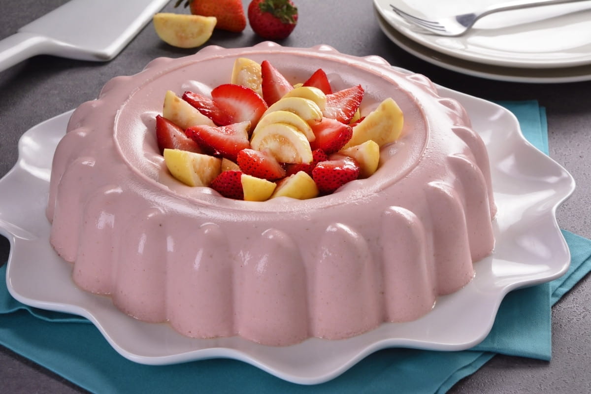 gelatina de fresa natural campo grande peru lima y provincias