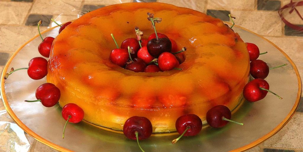 gelatina de naranja con frutas campo grande peru lima y provincias