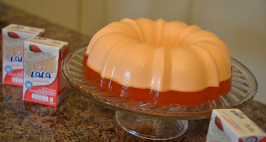 gelatina de naranja con leche condensada campo grande peru lima y provincias