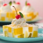 gelatina de piña con crema campo grande peru lima y provincias