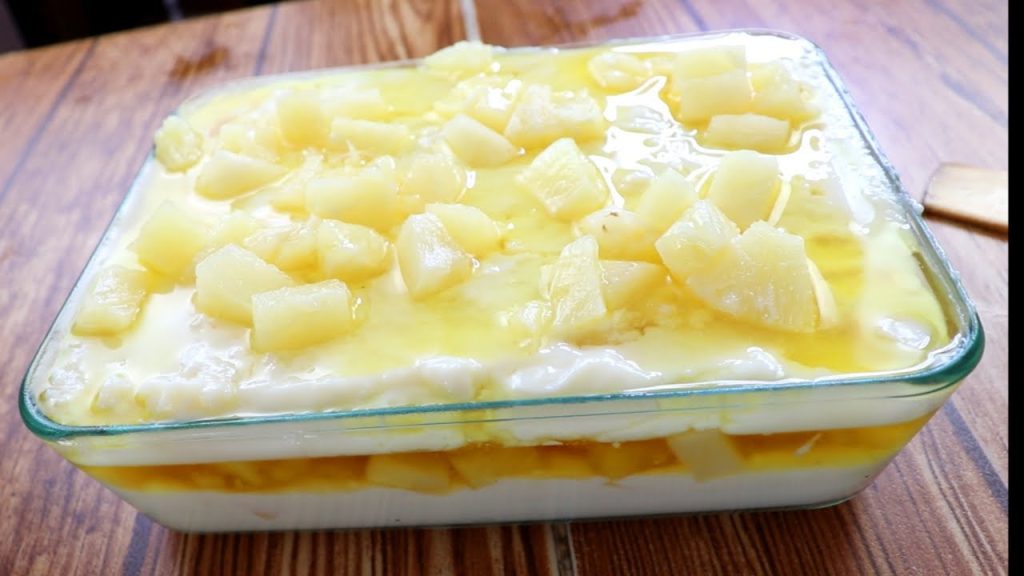gelatina de piña con leche condensada campo grande peru lima y provincias