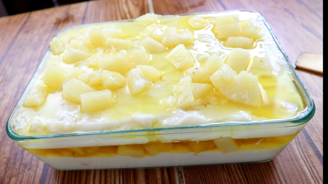 gelatina de piña con leche condensada campo grande peru lima y provincias