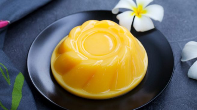 gelatina natural naranja