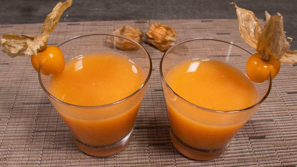 jugo de aguaymanto con naranja campo grande peru lima y provincias
