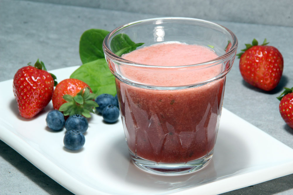 jugo de fresas con arandanos 2