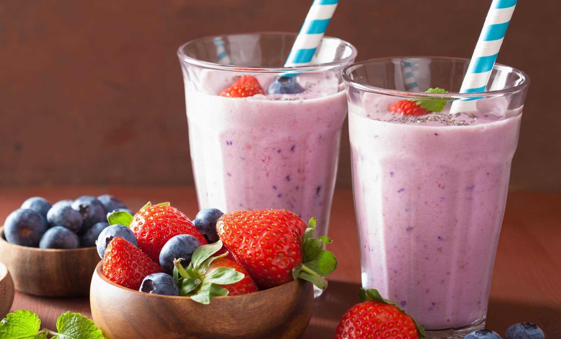 jugo de fresas y arándanos campo grande peru lima y provincias